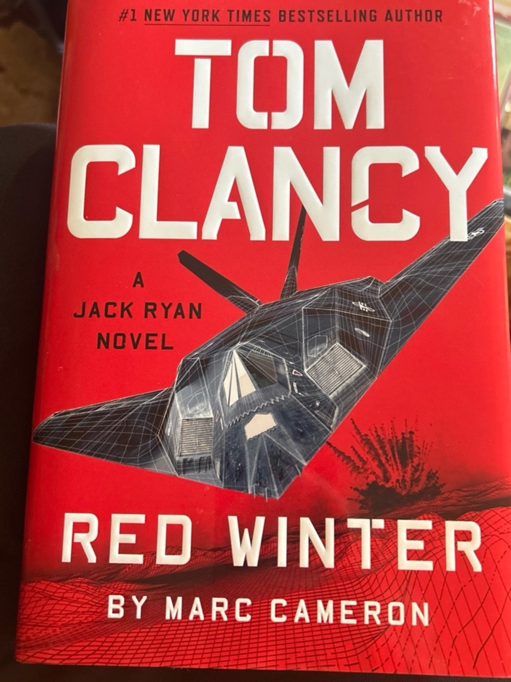 Red Winter Hardcover Book - Red